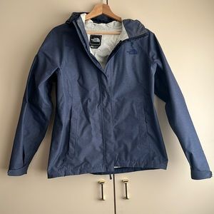 North Face rain jacket size medium